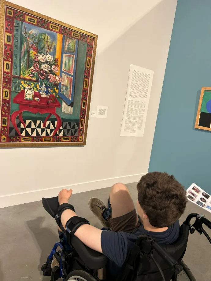 Augustin au musée la Boverie à Liège